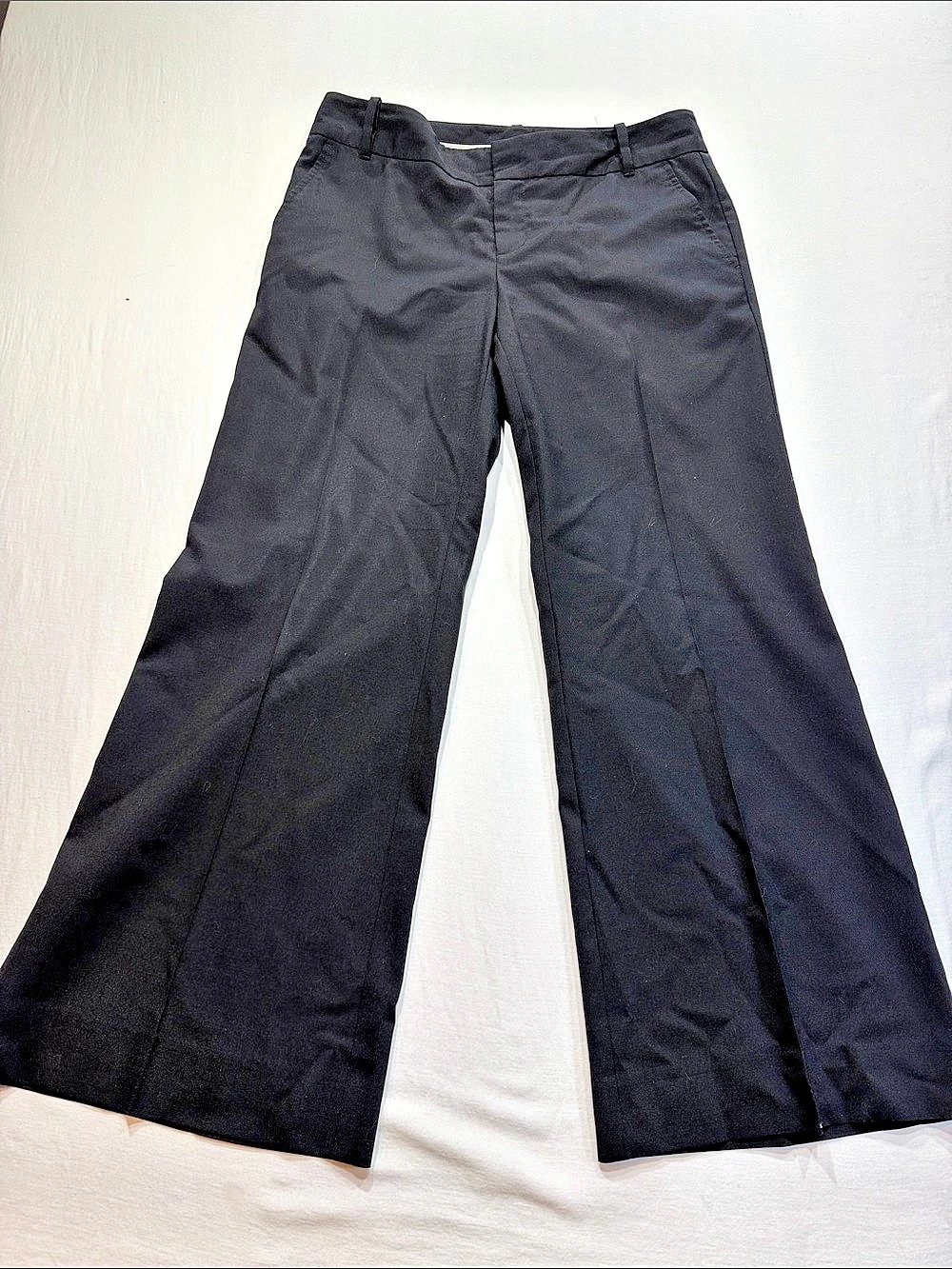 Gap The Trouser Black Flare Pants Size 4